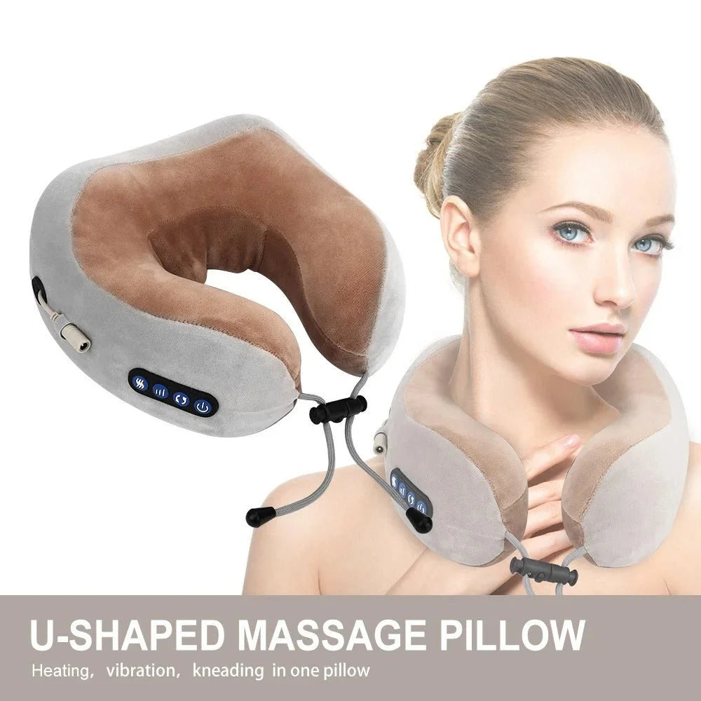 Massaging Neck Pillow